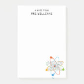 WISSENSCHAFT WÄHRT EIN Funny Science Zitat Post-it Klebezettel (Vorderseite)