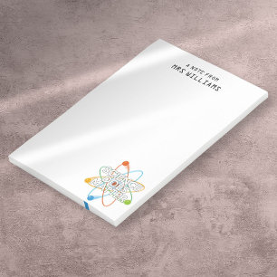 WISSENSCHAFT WÄHRT EIN Funny Science Zitat Post-it Klebezettel