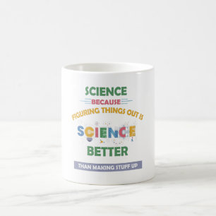 Wissenschaft, weil man besser wird als sich selbst kaffeetasse