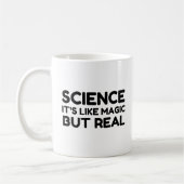 WISSENSCHAFT WIE MAGISCH, ABER WIRKLICH KAFFEETASSE (Links)