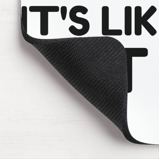 WISSENSCHAFT WIE MAGISCH, ABER WIRKLICH MOUSEPAD (Ecke)