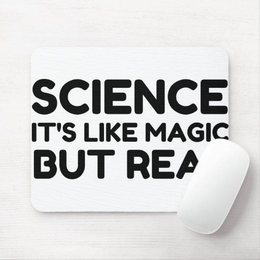 WISSENSCHAFT WIE MAGISCH, ABER WIRKLICH MOUSEPAD (Mit Mouse)