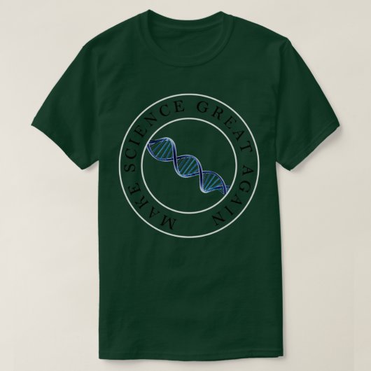 Wissenschaft wieder zum Erfolg führen T-Shirt (Design vorne)