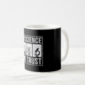 Wissenschaft - wir vertrauen kaffeetasse (VorderseiteRechts)