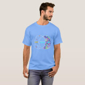 Wissenschaft Wunder Kunst Überlappende Kreise Gesc T-Shirt (Vorne ganz)