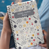 Wissenschaft Zeichne mir Individuelle Name Kinder Notizblock