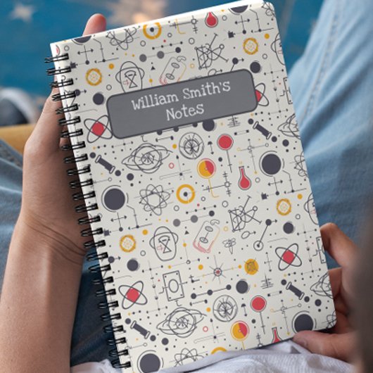 Wissenschaft Zeichne mir Individuelle Name Kinder Notizblock