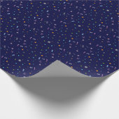 Wissenschaft zum Geburtstag Geschenkpapier (Ecke)