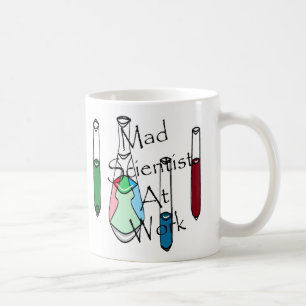 Wissenschaftgeek-Nerdy Chemie-Wissenschaftler Kaffeetasse