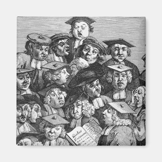 Wissenschaftler an einer Vorlesung, 20. Januar 173 Magnet (Vorne)