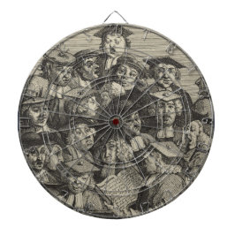 Wissenschaftler an einer Vorlesung (von William Ho Dartscheibe