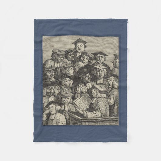 Wissenschaftler an einer Vorlesung (von William Ho Fleecedecke (Vorderseite)