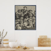 Wissenschaftler an einer Vorlesung (von William Ho Poster (Küche)