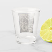 Wissenschaftler an einer Vorlesung (von William Ho Schnapsglas (Rückseite)