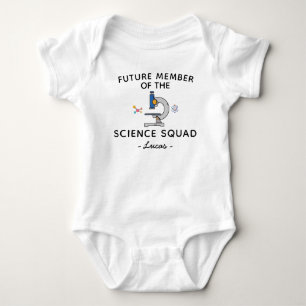 Wissenschaftler Baby Zukünftiges Mitglied des Scie Strampler