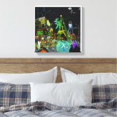 Wissenschaftler das Untutchable Leinwanddruck (Insitu (Schlafzimmer))