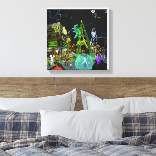 Wissenschaftler das Untutchable Leinwanddruck (Insitu (Schlafzimmer))