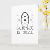 Wissenschaftler der Physik Atom Physiker Karte (Gelbe Blume)