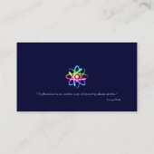 Wissenschaftler des Atom-| Visitenkarte (Rückseite)