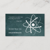 Wissenschaftler des Atom-| Visitenkarte (Rückseite)