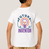 Wissenschaftler des künftigen Erfinders T-Shirt (Rückseite)