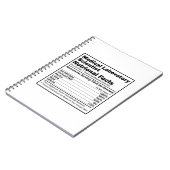 Wissenschaftler des medizinischen Labradors | Gesc Notizblock (Linke Seite)