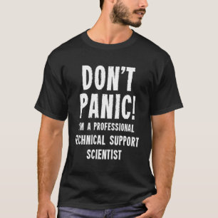 Wissenschaftler des technischen Supports T-Shirt