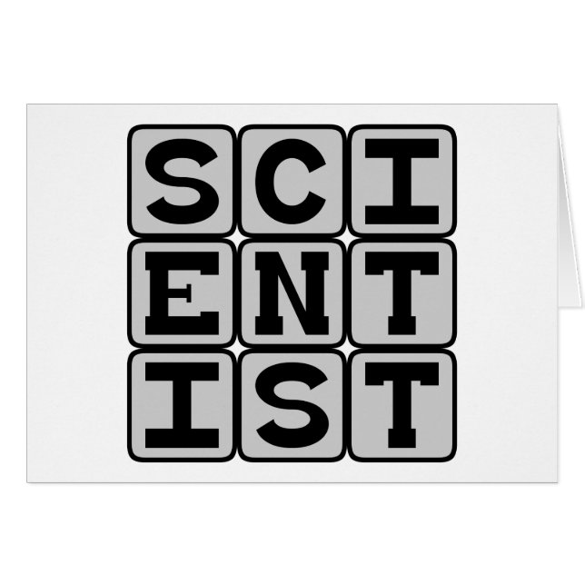 Wissenschaftler, Experimentierer (Vorderseite (Horizontal))