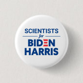 Wissenschaftler für den benutzerdefinierten Text v Button (Vorderseite)