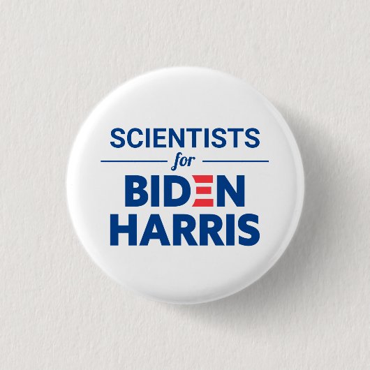 Wissenschaftler für den benutzerdefinierten Text v Button (Vorderseite)