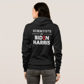 Wissenschaftler für den benutzerdefinierten Text v Hoodie (Schwarz voll)