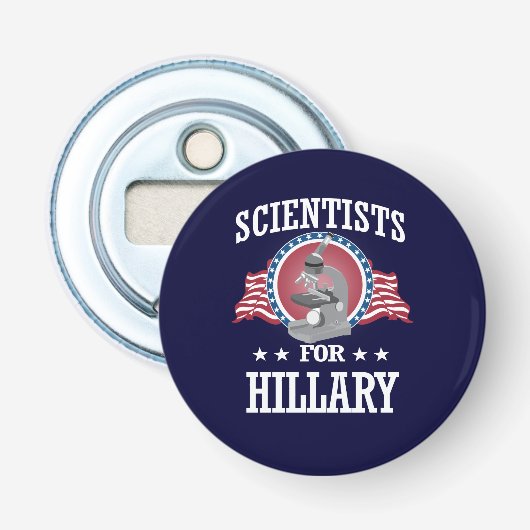 WISSENSCHAFTLER FÜR HILLARY FLASCHENÖFFNER (Vorderseite)