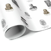 Wissenschaftler Geschenkpapier (Rolleneckpunkt)