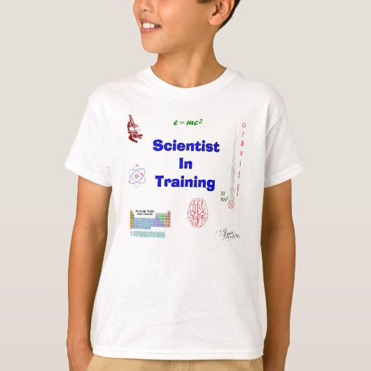 Wissenschaftler in Ausbildung T-Shirt (Vorderseite)