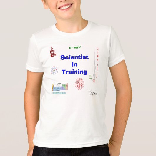 Wissenschaftler in Ausbildung T-Shirt (Vorderseite)