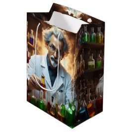 Wissenschaftler in Labormischpulen, Mittlere Geschenktüte