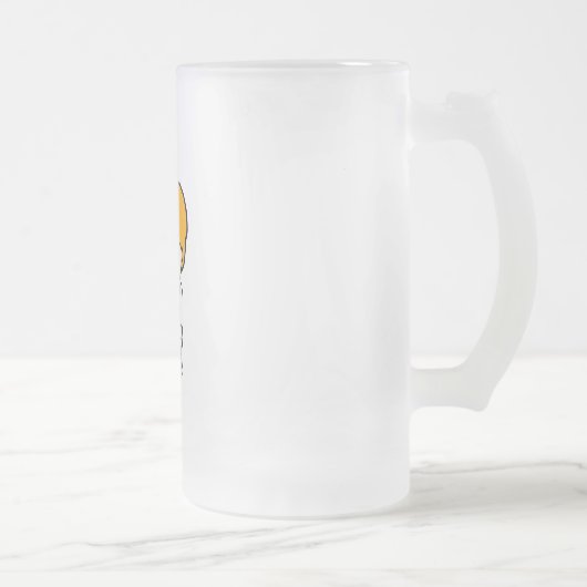 Wissenschaftler-Junge 2 Mattglas Bierglas (Rechts)