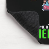 Wissenschaftler-KK für Schüler-Funny-Gamer-Junge Mousepad (Ecke)