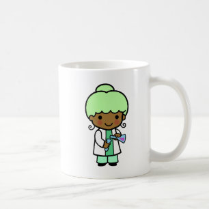 Wissenschaftler-Mädchen Kaffeetasse