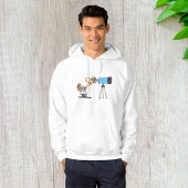 Wissenschaftler mit Telescope Astronomie Science S Hoodie