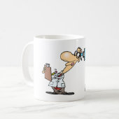 Wissenschaftler mit Telescope Astronomie Science S Kaffeetasse (Vorderseite Links)