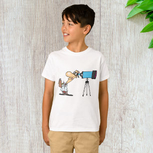 Wissenschaftler mit Telescope Astronomie Science S T-Shirt