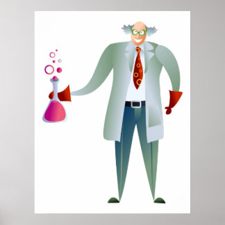 Wissenschaftler Poster