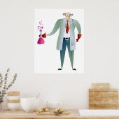 Wissenschaftler Poster (Küche)