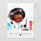 Wissenschaftler Postkarte (Vorderseite)