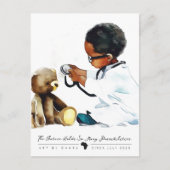 Wissenschaftler Postkarte (Vorderseite)