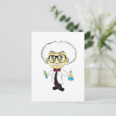 Wissenschaftler Postkarte (Stehend Vorderseite)