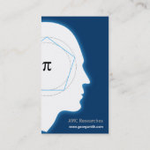 Wissenschaftler PUs | Visitenkarte (Rückseite)