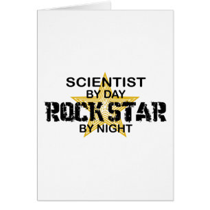 Wissenschaftler-Rockstar bis zum Nacht