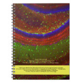 Wissenschaftler sagen: ... Gitter Zitat und neuron Notizblock (Vorderseite)